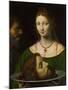 Salome with the Head of John the Baptist-Bernardino Luini-Mounted Giclee Print