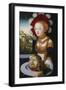 Salome with the Head of John the Baptist-Lucas Cranach, the Elder (Studio of)-Framed Giclee Print