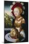 Salome with the Head of John the Baptist-Lucas Cranach, the Elder (Studio of)-Mounted Giclee Print