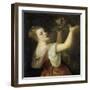 Salome with the Head of John the Baptist-Titian (Tiziano Vecelli)-Framed Giclee Print