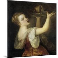 Salome with the Head of John the Baptist-Titian (Tiziano Vecelli)-Mounted Giclee Print