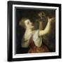 Salome with the Head of John the Baptist-Titian (Tiziano Vecelli)-Framed Giclee Print