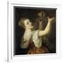 Salome with the Head of John the Baptist-Titian (Tiziano Vecelli)-Framed Giclee Print