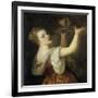 Salome with the Head of John the Baptist-Titian (Tiziano Vecelli)-Framed Giclee Print