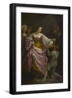 Salome with the Head of Saint John the Baptist, C.1639-42-Guido Reni-Framed Giclee Print