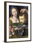 Salome with the Head of Saint John the Baptist-Andrea Solario-Framed Art Print