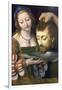 Salome with the Head of Saint John the Baptist-Andrea Solario-Framed Art Print