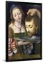 Salome with the Head of Saint John the Baptist-Andrea Solario-Framed Art Print