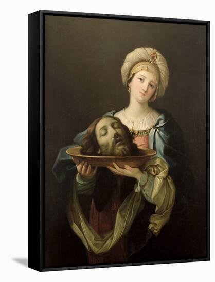 Salome with the Head of St. John the Baptist, after a Painting by Guido Reni (1575-1642), C.1761-Benjamin West-Framed Stretched Canvas