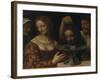 Salome with the Head of St. John the Baptist-Bernardino Luini-Framed Giclee Print