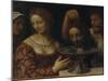 Salome with the Head of St. John the Baptist-Bernardino Luini-Mounted Giclee Print