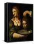 Salome with the Head of the Baptist-Bernardino Luini-Framed Stretched Canvas