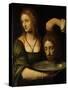 Salome with the Head of the Baptist-Bernardino Luini-Stretched Canvas