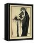 Salome-Aubrey Beardsley-Framed Stretched Canvas