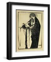 Salome-Aubrey Beardsley-Framed Art Print