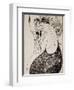 Salome-Aubrey Beardsley-Framed Art Print