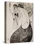 Salome-Aubrey Beardsley-Stretched Canvas