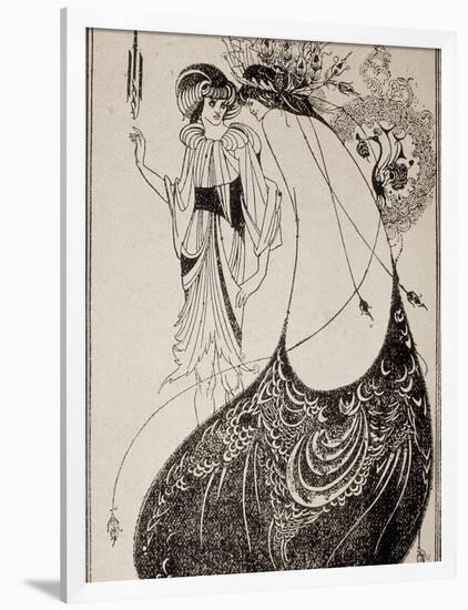 Salome-Aubrey Beardsley-Framed Art Print