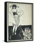 Salome-Aubrey Beardsley-Framed Stretched Canvas