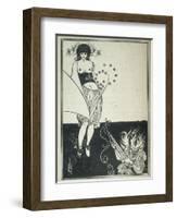 Salome-Aubrey Beardsley-Framed Art Print