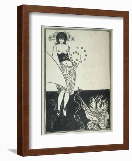 Salome-Aubrey Beardsley-Framed Art Print