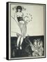 Salome-Aubrey Beardsley-Framed Stretched Canvas