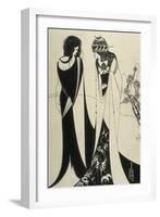 Salome-Aubrey Beardsley-Framed Art Print