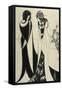 Salome-Aubrey Beardsley-Framed Stretched Canvas