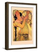 Salome-Alphonse Mucha-Framed Art Print