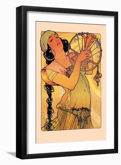 Salome-Alphonse Mucha-Framed Art Print