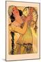 Salome-Alphonse Mucha-Mounted Art Print