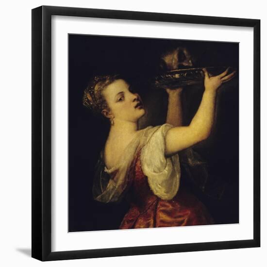 Salome-Titian (Tiziano Vecelli)-Framed Giclee Print