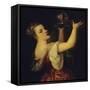 Salome-Titian (Tiziano Vecelli)-Framed Stretched Canvas