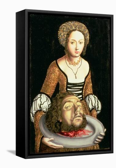 Salome-Lucas Cranach the Elder-Framed Stretched Canvas