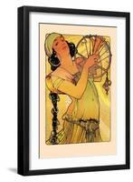 Salome-Alphonse Mucha-Framed Art Print