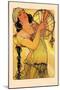 Salome-Alphonse Mucha-Mounted Art Print