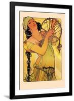 Salome-Alphonse Mucha-Framed Art Print