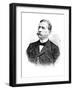 (Salomo) August Andree (1854-189), Swedish Engineer and Balloonist-null-Framed Giclee Print