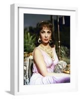 Salomon and la Reine by Saba SOLOMON AND SHEBA by King Vidor with Gina Lollobrigida, 1959 (photo)-null-Framed Photo