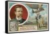 Salomon August Andree, Swedish Balloonist and Arctic Explorer-null-Framed Stretched Canvas