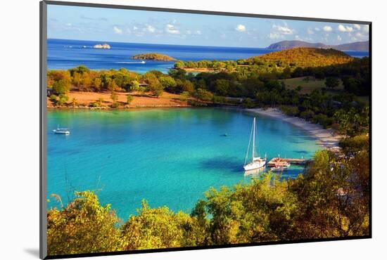 Salomon Bay, Saint John, US Virgin Islands-George Oze-Mounted Photographic Print