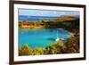 Salomon Bay, Saint John, US Virgin Islands-George Oze-Framed Photographic Print