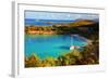 Salomon Bay, Saint John, US Virgin Islands-George Oze-Framed Photographic Print