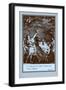 Salomon Gessner's 'Idyllen' - illustration-Jean Michel the Younger Moreau-Framed Giclee Print