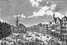 View of the Jesuitenkirche and Dr-Ignaz-Seipal-Platz in Vienna-Salomon Kleiner-Giclee Print