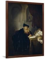 Salomon Koninck / A Philosopher, 1635-Salomon Koninck-Framed Giclee Print