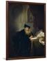 Salomon Koninck / A Philosopher, 1635-Salomon Koninck-Framed Premium Giclee Print