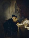 Philosophe au livre ouvert-Salomon Koninck-Giclee Print