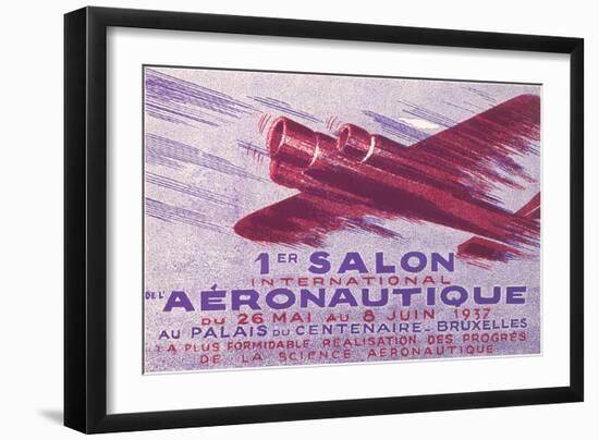 Salon Aeronautique 1937-null-Framed Art Print