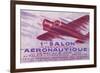 Salon Aeronautique 1937-null-Framed Art Print